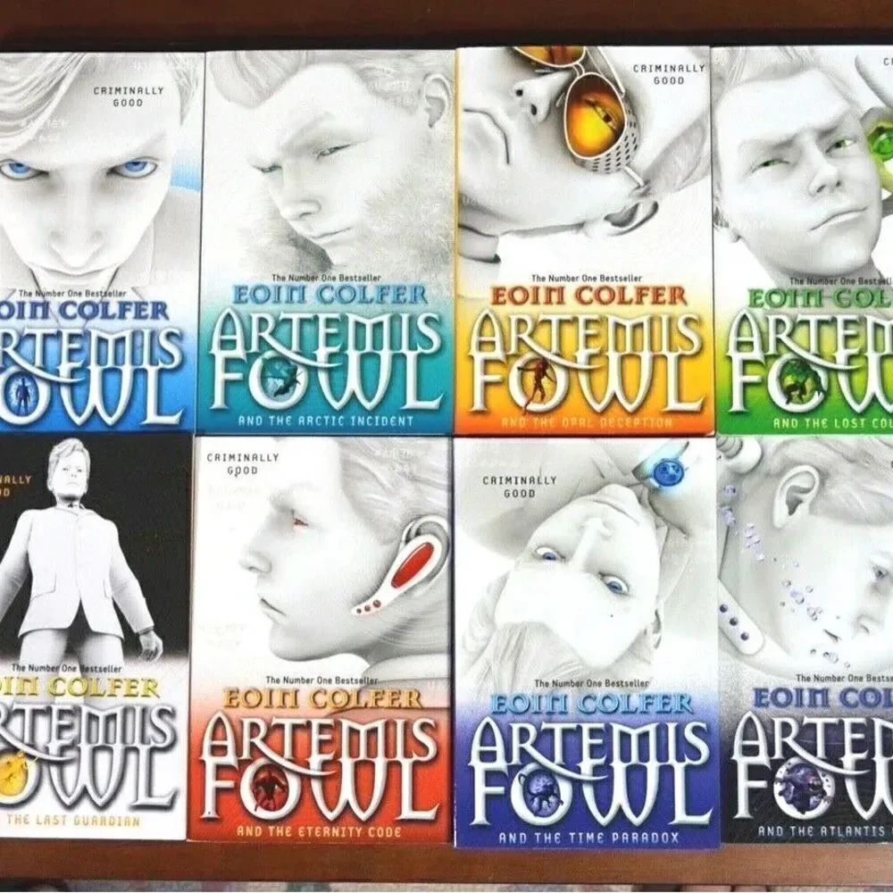 Artemis Foul 8 piece paperback book set